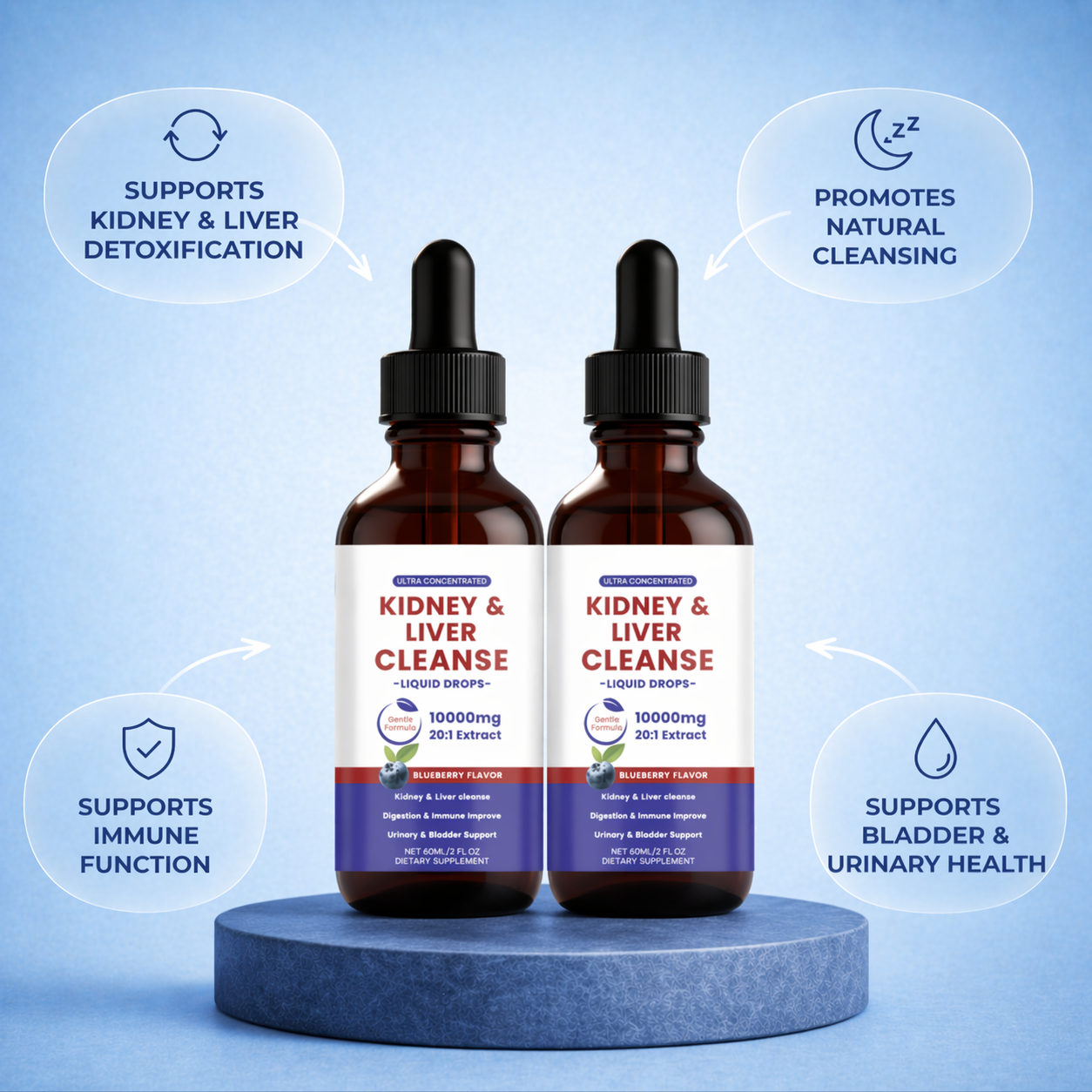 2 Bottles Of Kidney Cleanser