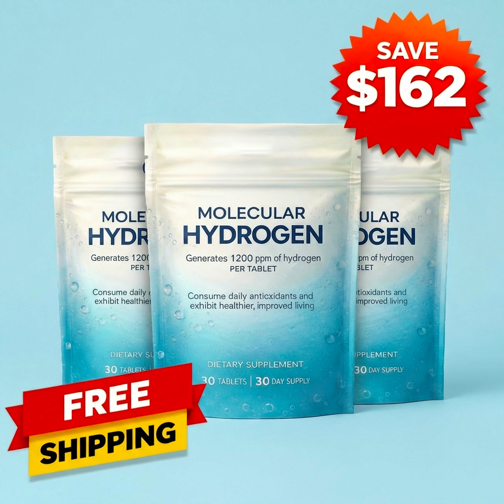Edenvia Molecular Hydrogen - 3 Bags One Time Offer