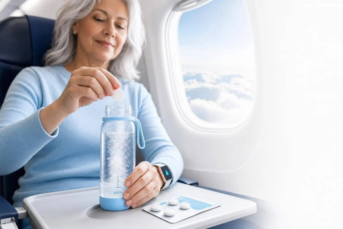 Hydrogen Water Tips for Long Flights and Road Trips