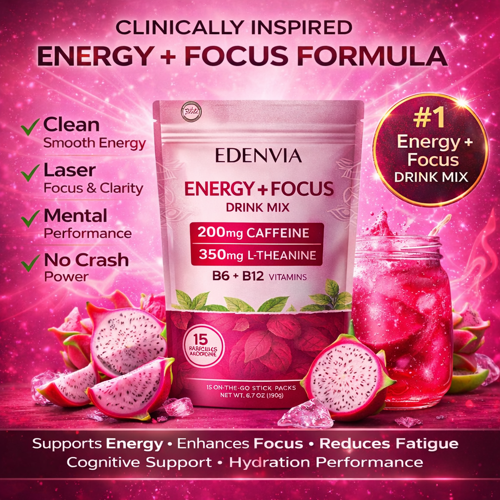 Energy and Focus Drink Pitaya
