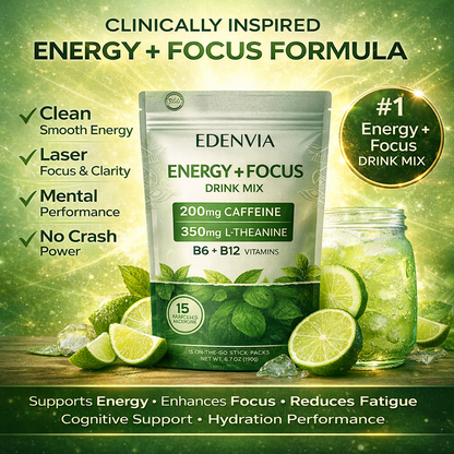 Energy and Focus Drink Cucumber Lime