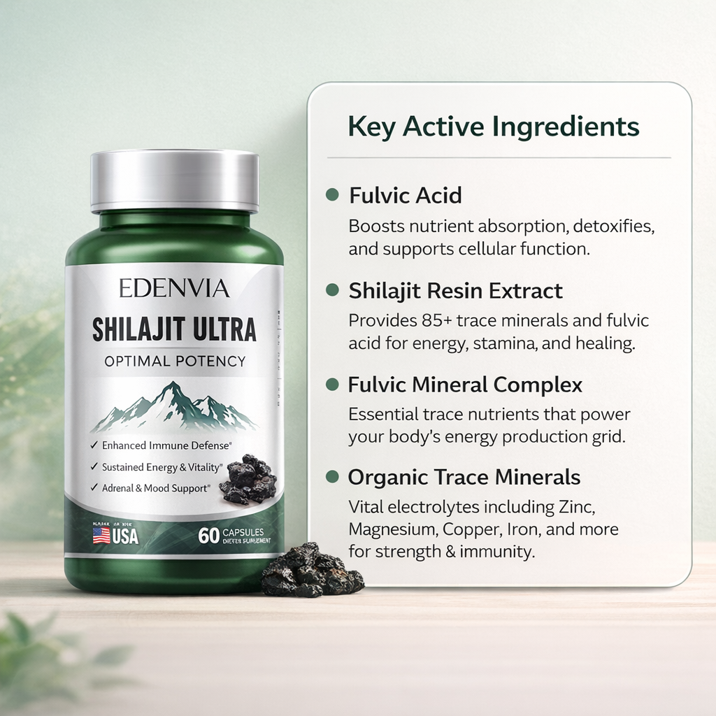 Shilajit Ultra Optimal Potency