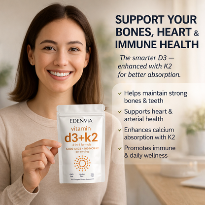 Vitamin D3 + K2