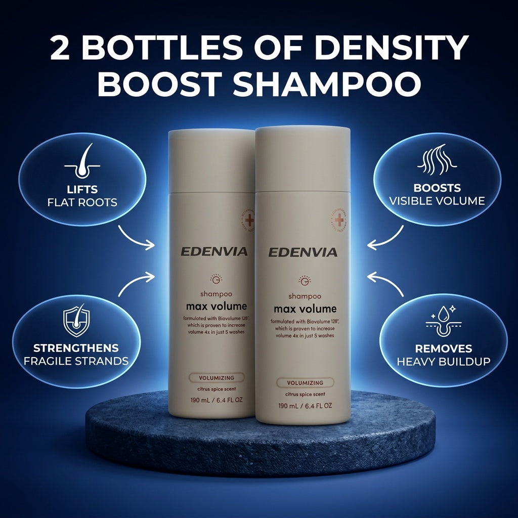 2 Bottles of Volumizing Shampoo